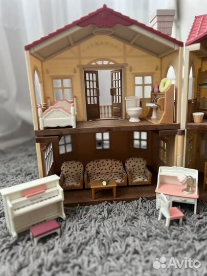 Sylvanian Families большой дом со светом