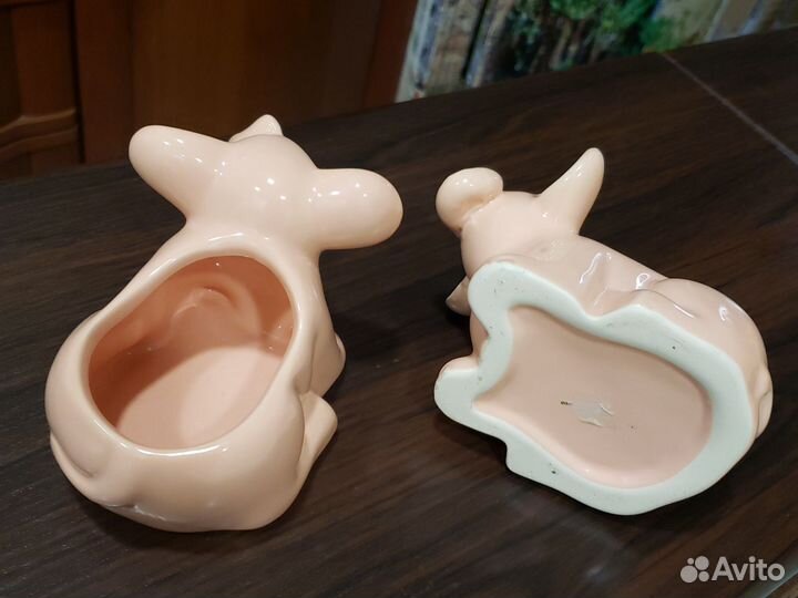 Слоники вазочки / горшки для цветов 2 шт