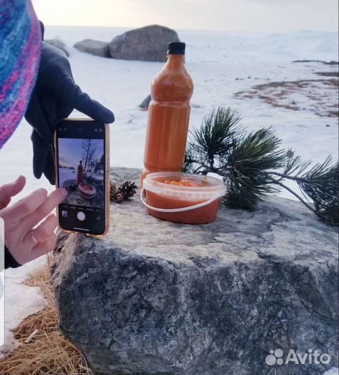 Байкальский облепиховый концентрат с мёдом