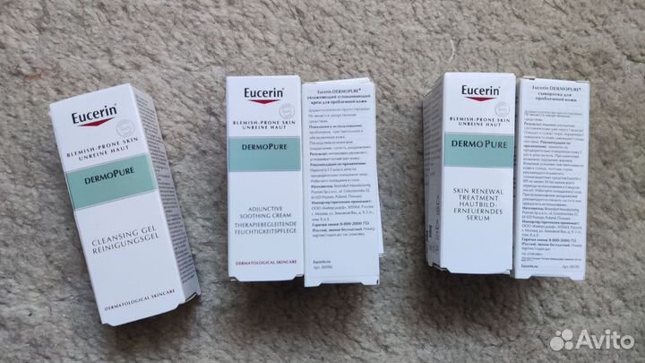 Пробники косметики Eucerin