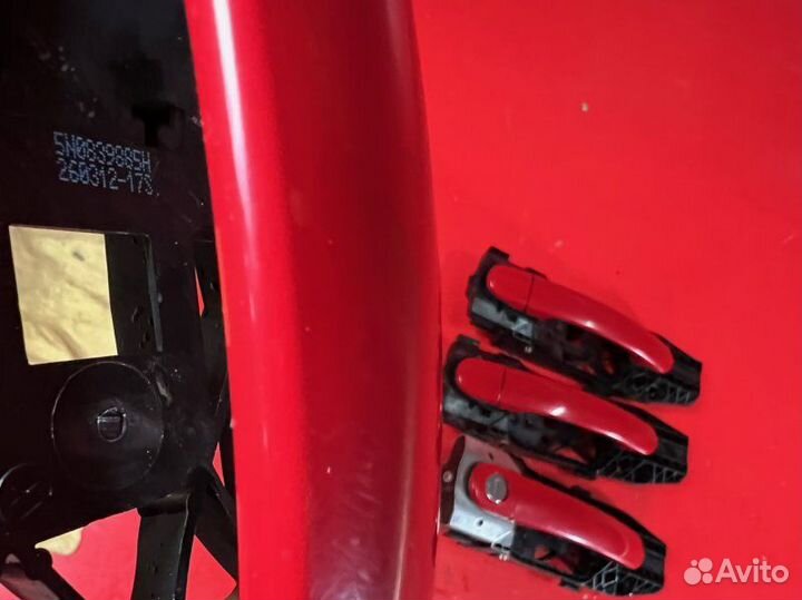 Ручка двери наружная Skoda Fabia 2 1.4 CGG 2012