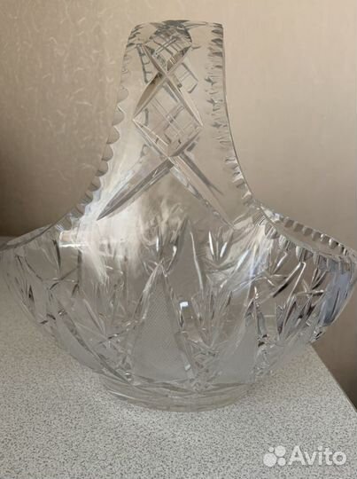Хрустальная ваза ГДР