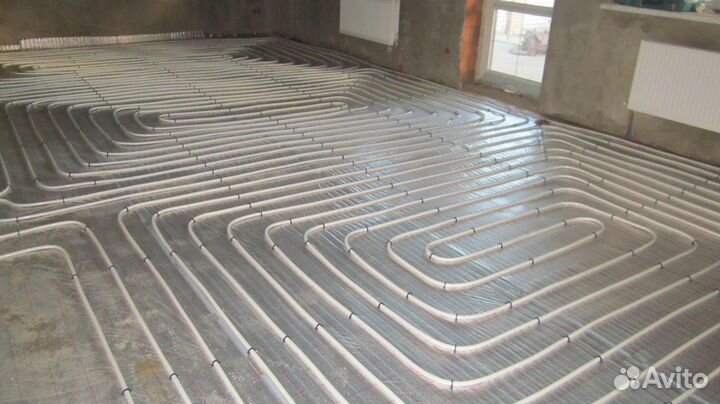 Теплый пол в доме,квартире
