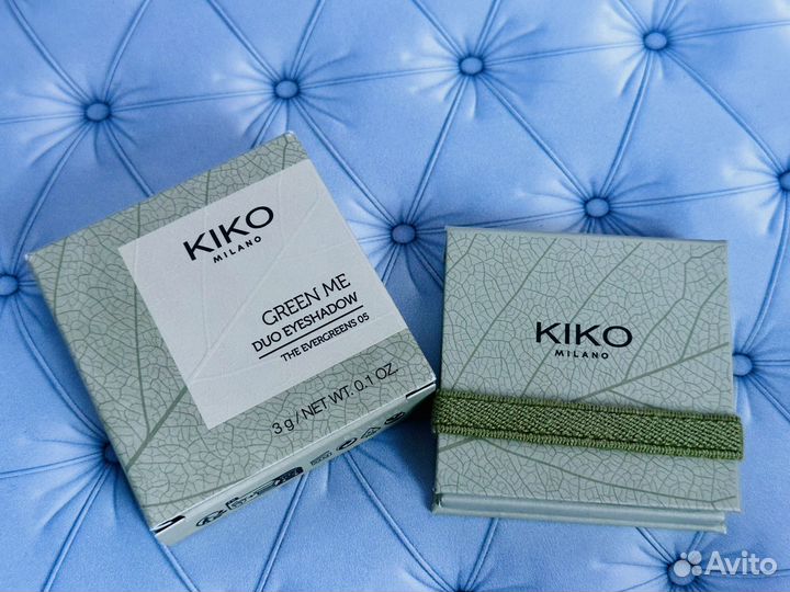 Kiko Milano Green Me Duo Дуэт теней для век