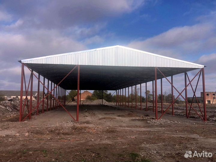 Ангар металлический