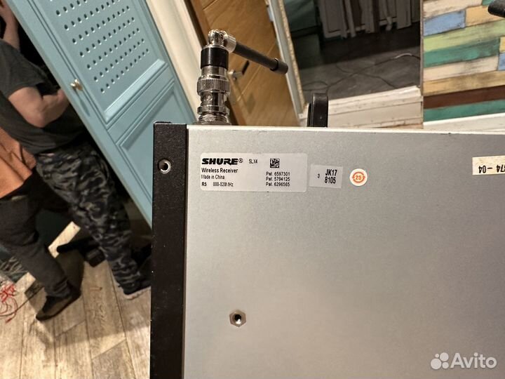 Караоке shure SLX4