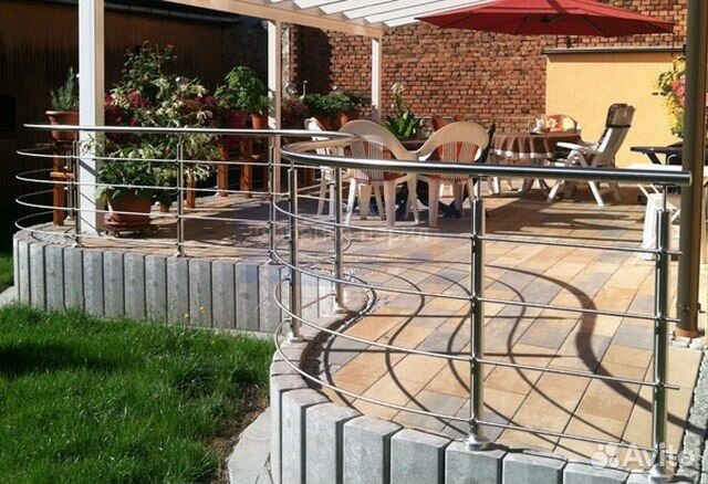 Перила из нержавейки