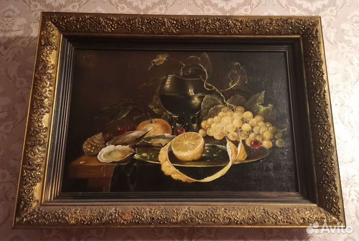 Картина маслом на холсте натюрморт