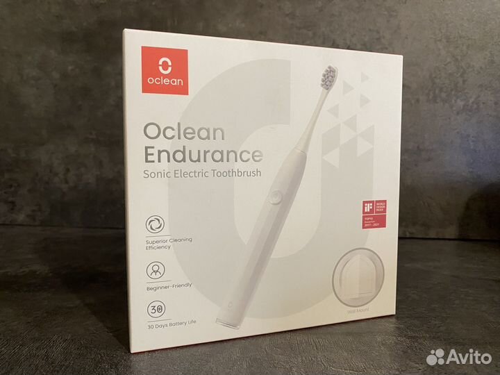 Электрическая зубная щетка Oclean Endurance белый