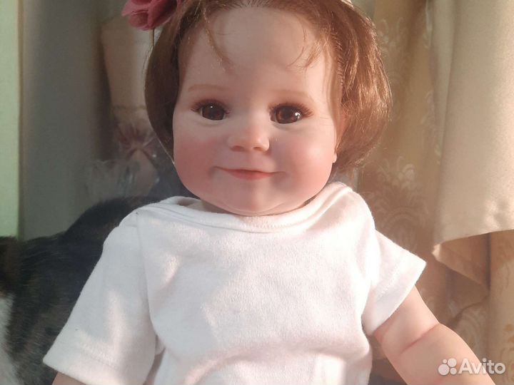 Кукла Реборн силиконовая девочка
