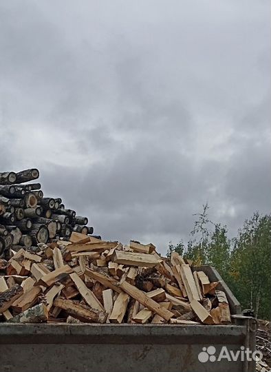 Дрова колотые ольха