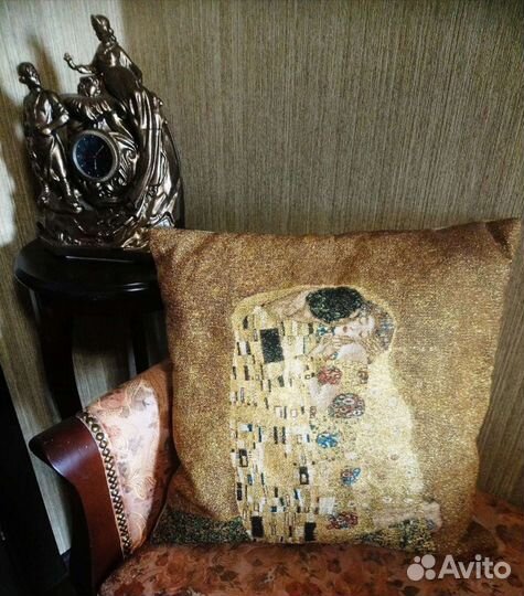 Картина (гобелен), подушка Густав Климт Поцелуй