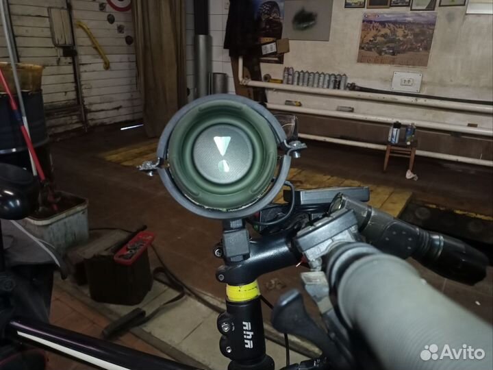 Крепление блютуз колонки на велосипед