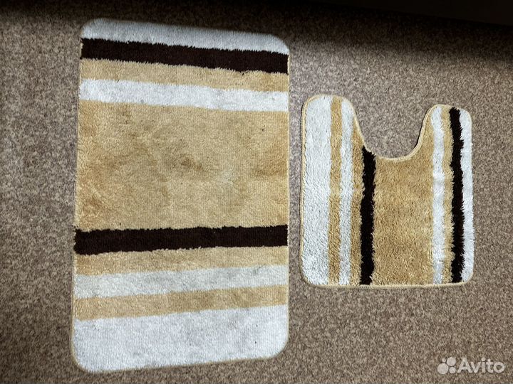 Штора для ванной тканевая на люверсах