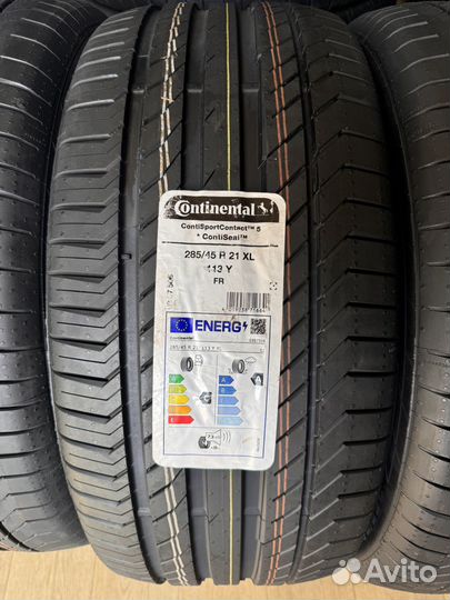 Continental ContiSportContact 5 SUV ContiSeal 255/50 R21 и 285/45 R21 109Y