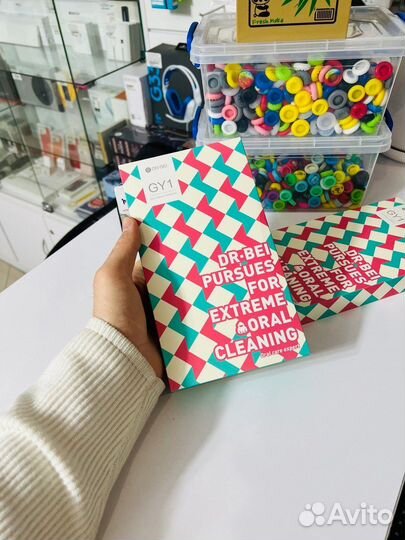 Звуковая Зубная щетка Dr.Bei Red + 8 Насадок