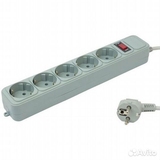 Сетевой фильтр PC Pet AP01006-1.8-GR 1.8м #255416