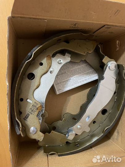 Тормозные колодки задние Лада largus