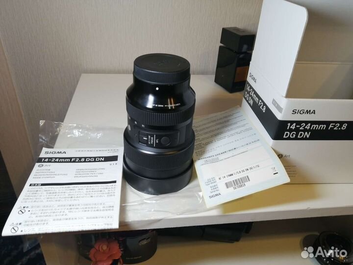 Sigma 14-24mm f 2.8 art Sony e