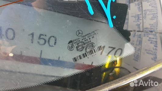 Стекло кузова боковое заднее левое mercedes benz M