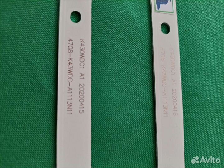 Led подсветка для Philips 43PFS4012/12; 43PFT4002