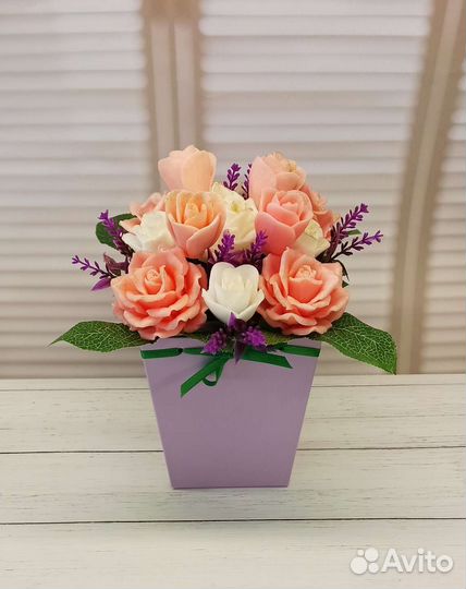 Мыльные букеты