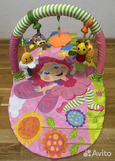 Развивающий коврик «Play gro», погремушки, игрушки