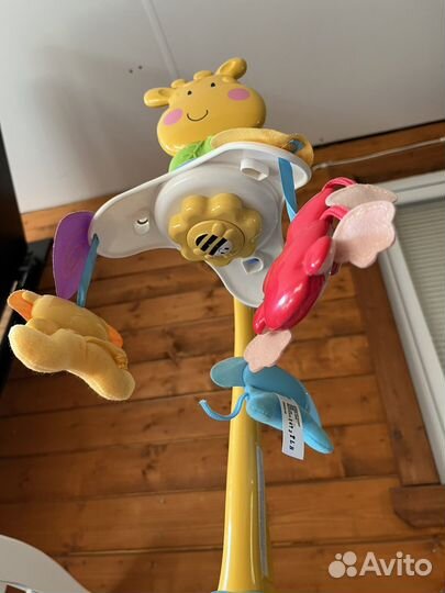 Кроватка детская с маятником и ящиками