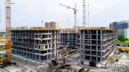 Ход строительства ЖК «Домашний» 2 квартал 2022