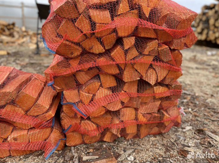 Дрова в сетке
