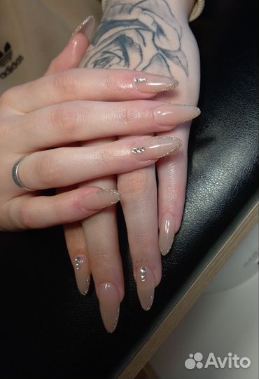 Маникюр, наращивание ногтей, гель лак