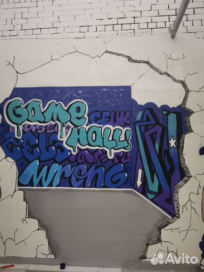 Художник, граффити оформление(роспись стен)