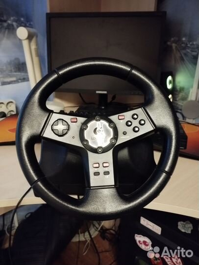 Руль logitech