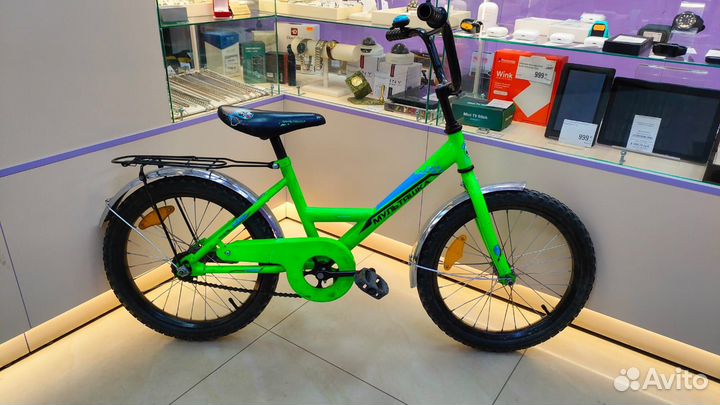 Велосипед детский мультяшка 1801