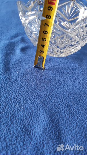 Вазончик хрустальный коллекционный