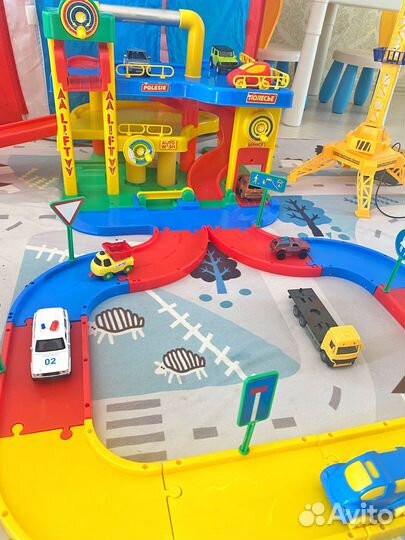 Гараж полесье с дорогой