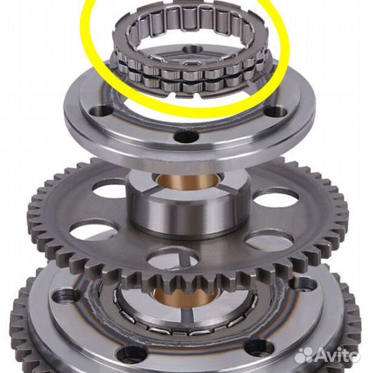 Подшипник обгонной муфты стартера Yamaha 660