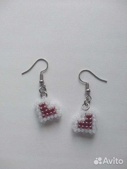 Серьги из бисера