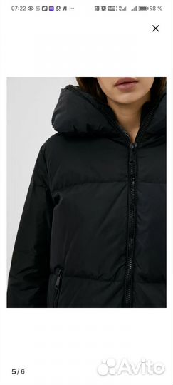 Пуховик женский новый