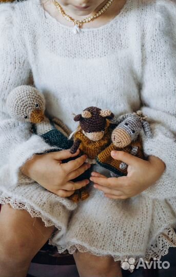 Мягкая игрушка корова