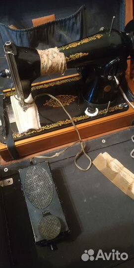 Швейная машина 2М-34 + электро-ножной привод