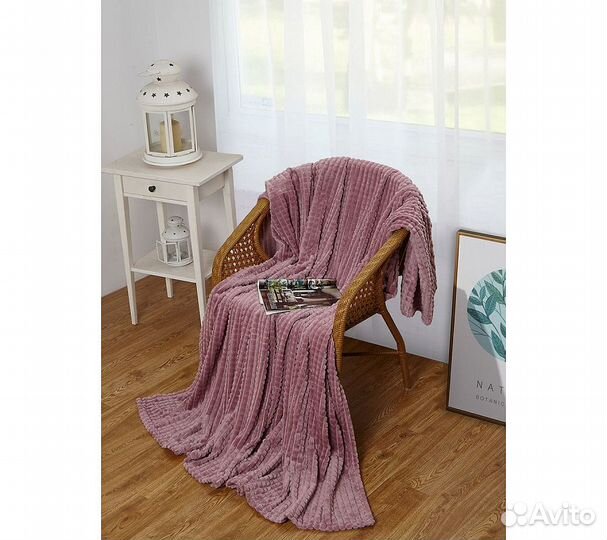 Плед GoodNight Велсофт Velvet 180х200, клюква