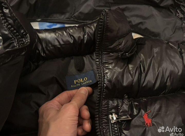 Пуховик polo ralph lauren новый