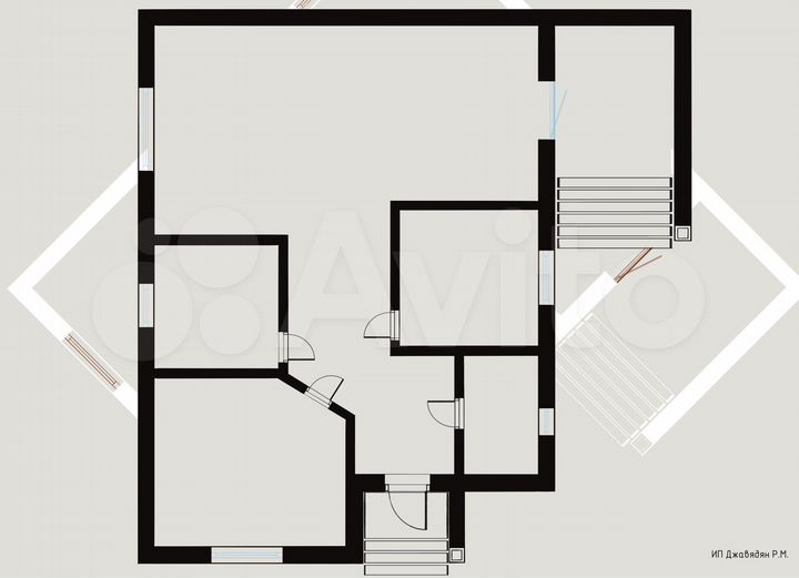 Дом 85 м² на участке 4 сот.