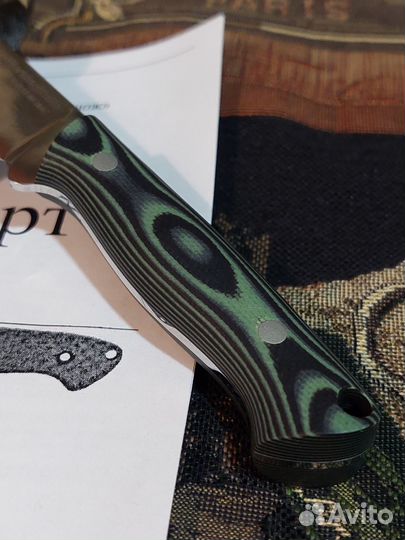 Нож шейный WK29 95х18 Полировка