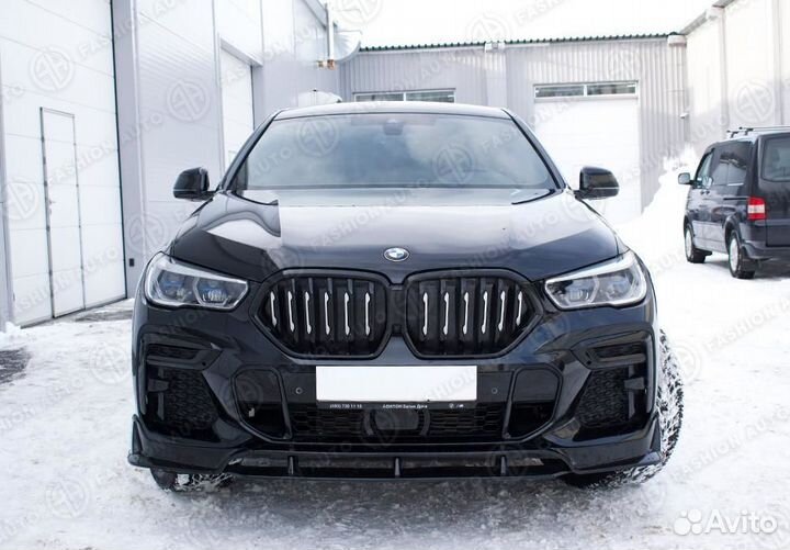 Юбка переднего бампера M Sport BMW X 6 G 06 бмв х6