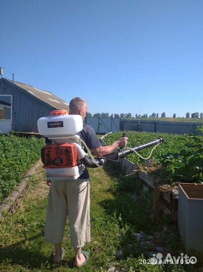 Бензиновый опрыскиватель ранцевый