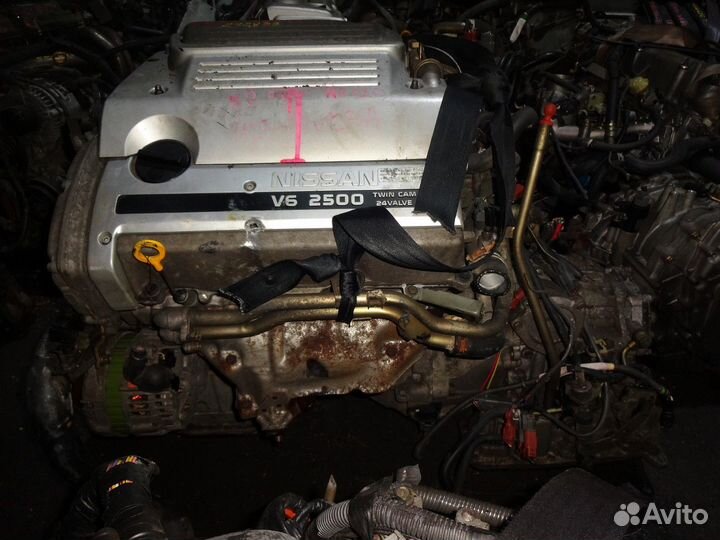 Двс+кпп nissan VQ25DE