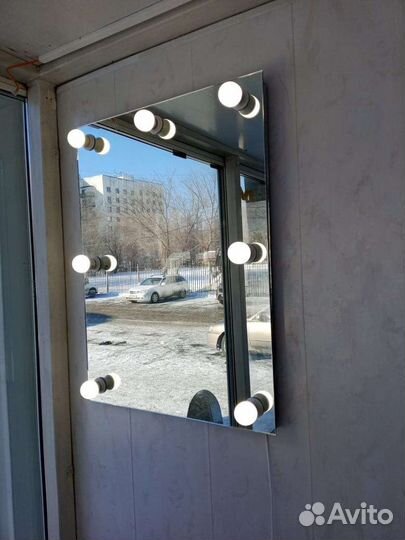 Зеркало с подсветкой бу