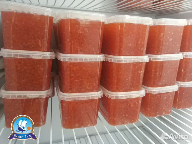 Красная икра из замороженного сырья. Вылов 2022